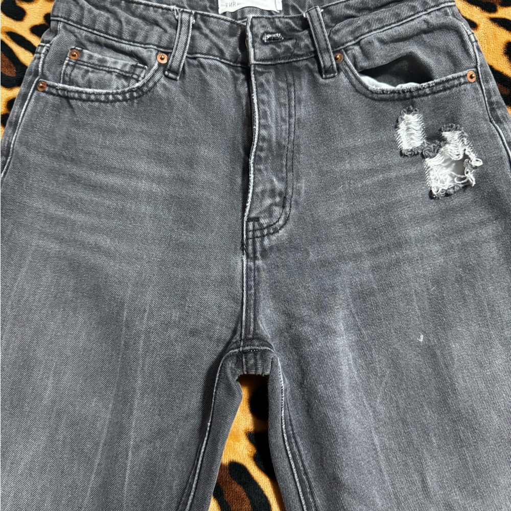 Stylish Gray Flare & Wide Leg Jeans
